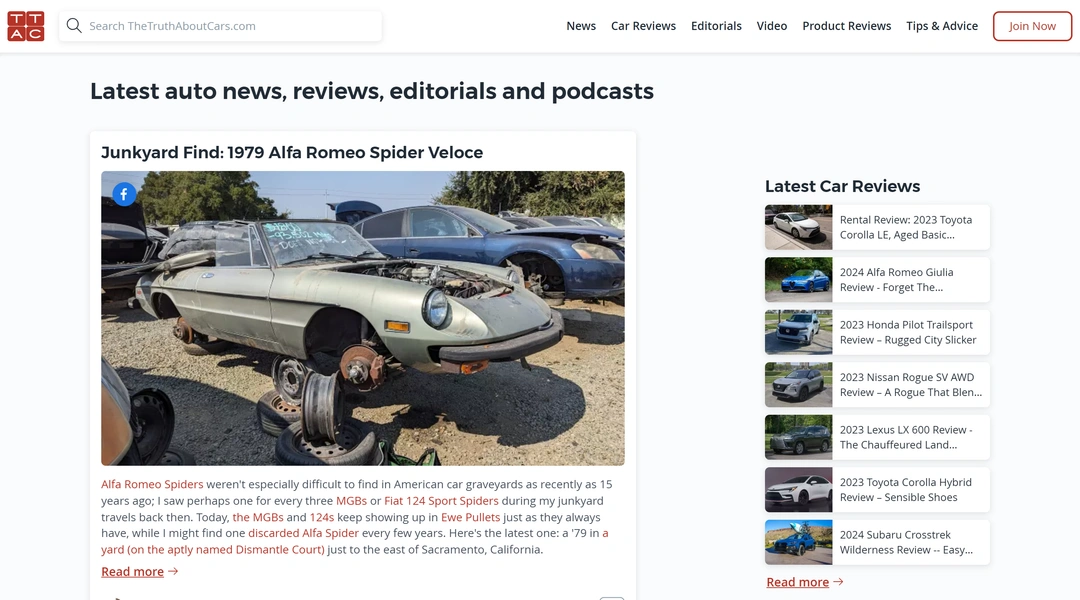 The Truth About Cars